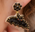 Bat Drop Earrings