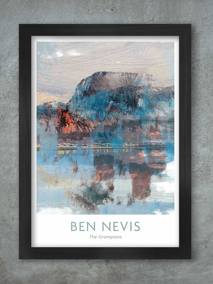 Ben Nevis Abstract - A3 Poster Print