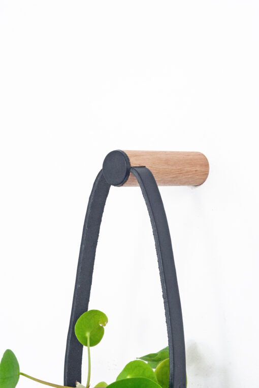 Peg Wall Planter - Black