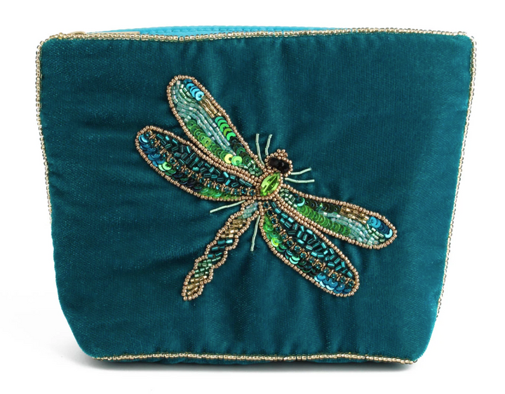 Blue Dragonfly Purse