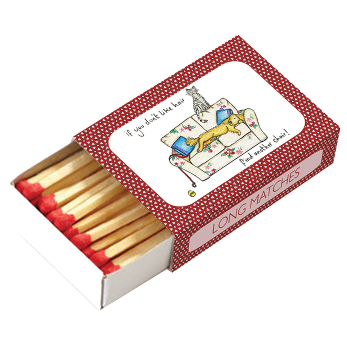 Boxed Matches - If You Don't Like hair...Find Another Chair