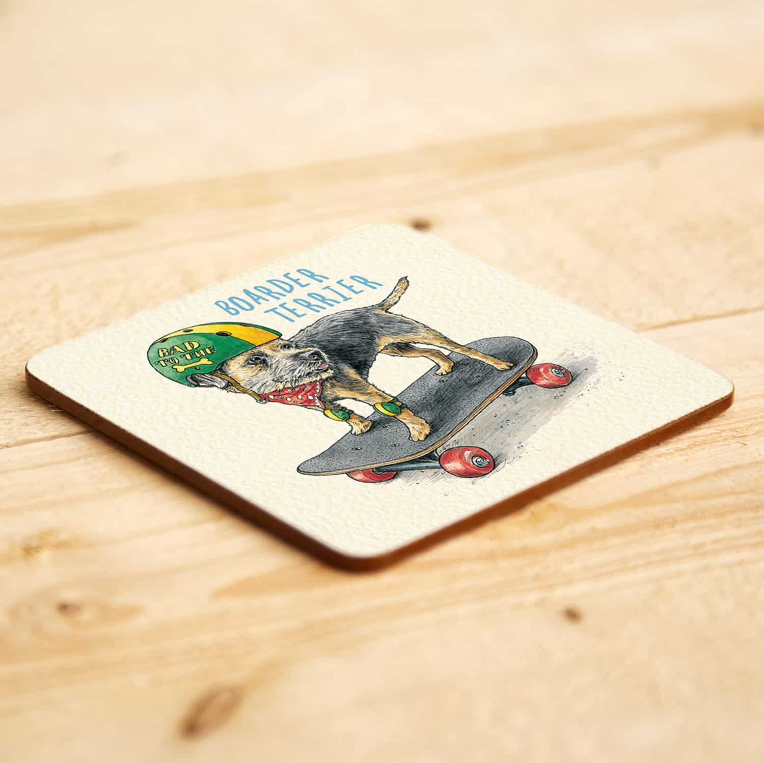 Boarder Terrier Coaster