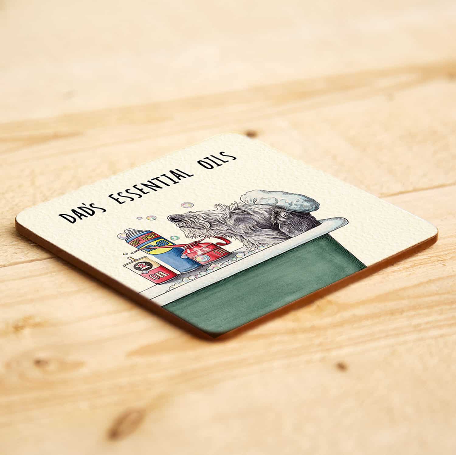 Dad's Essential Oils Coaster