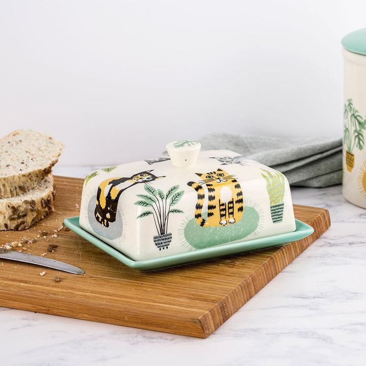 Butter Dish - Cats