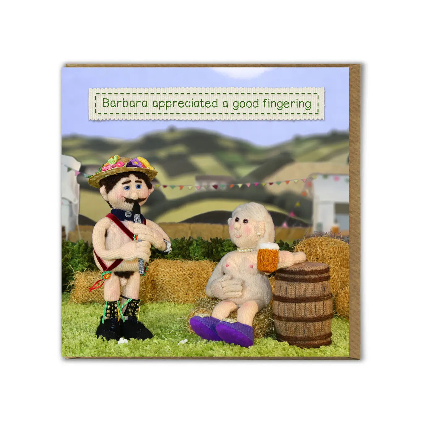 A Good Fingering - Funny Greetings Card
