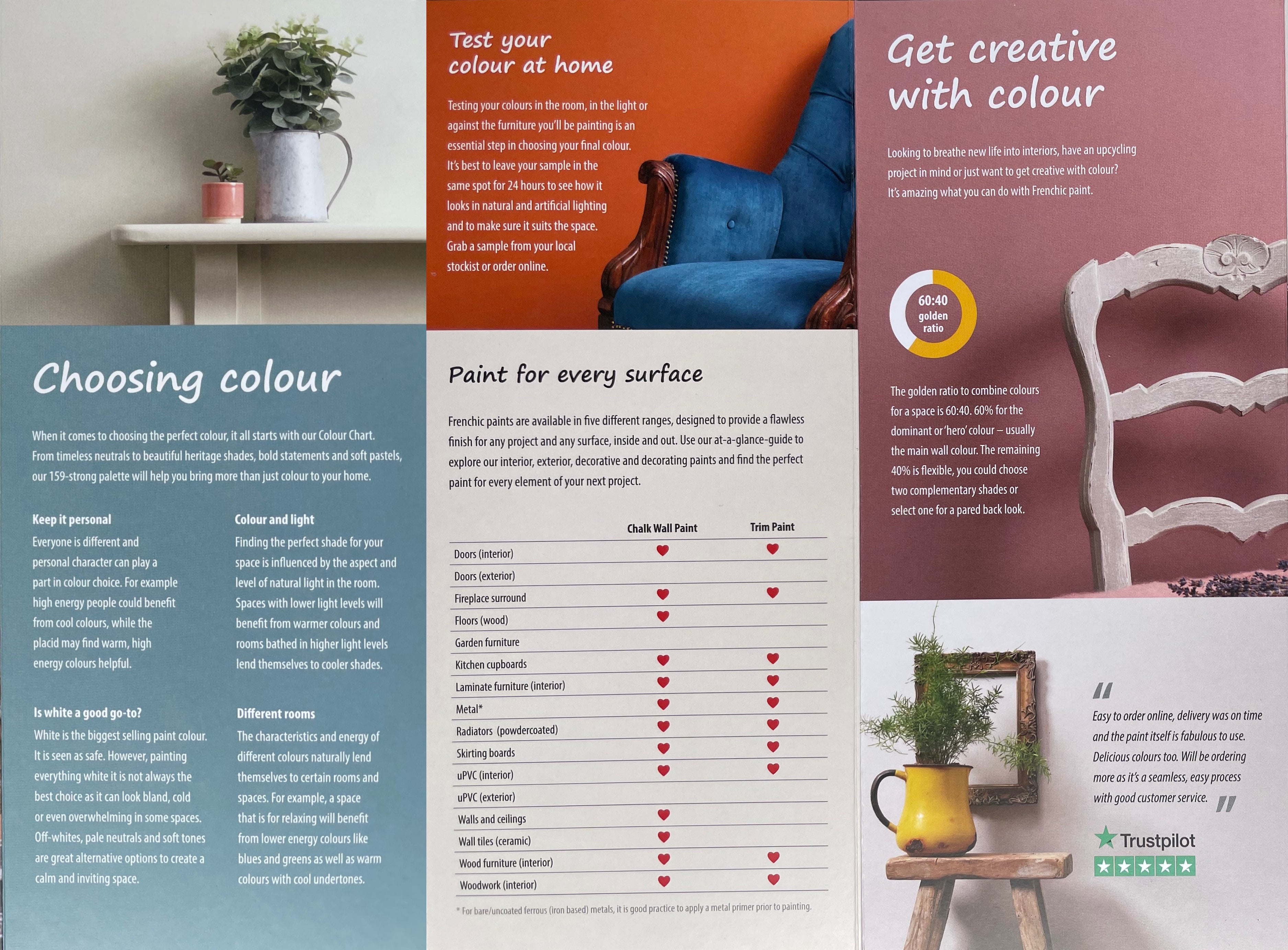 Frenchic Colour Chart - The Colour Collection