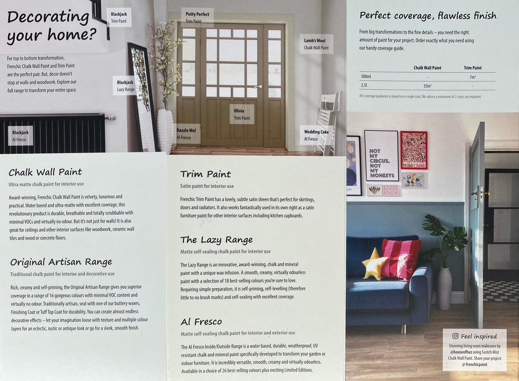 Frenchic Colour Chart - The Colour Collection