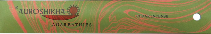 Auroshikha Incense Sticks - Cedar