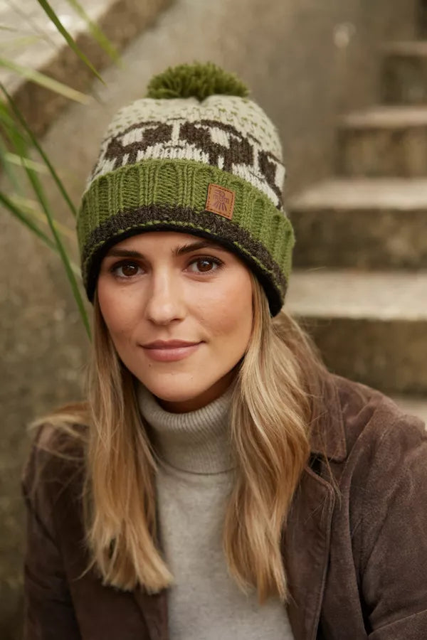 Herdwick Sheep Roll Back Bobble Hat