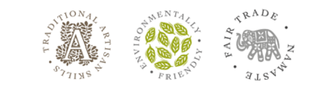 Singing Bell Heart Jute Decoration