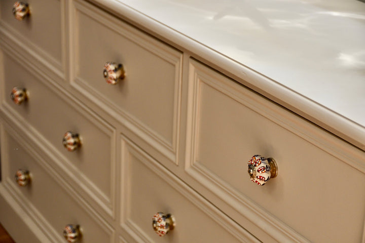 Pine 3 over 4 Chest of Drawers