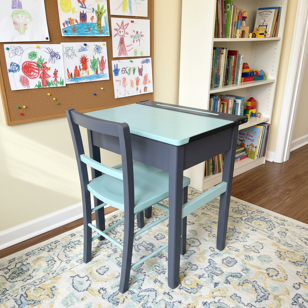 Childs Desk & Chair