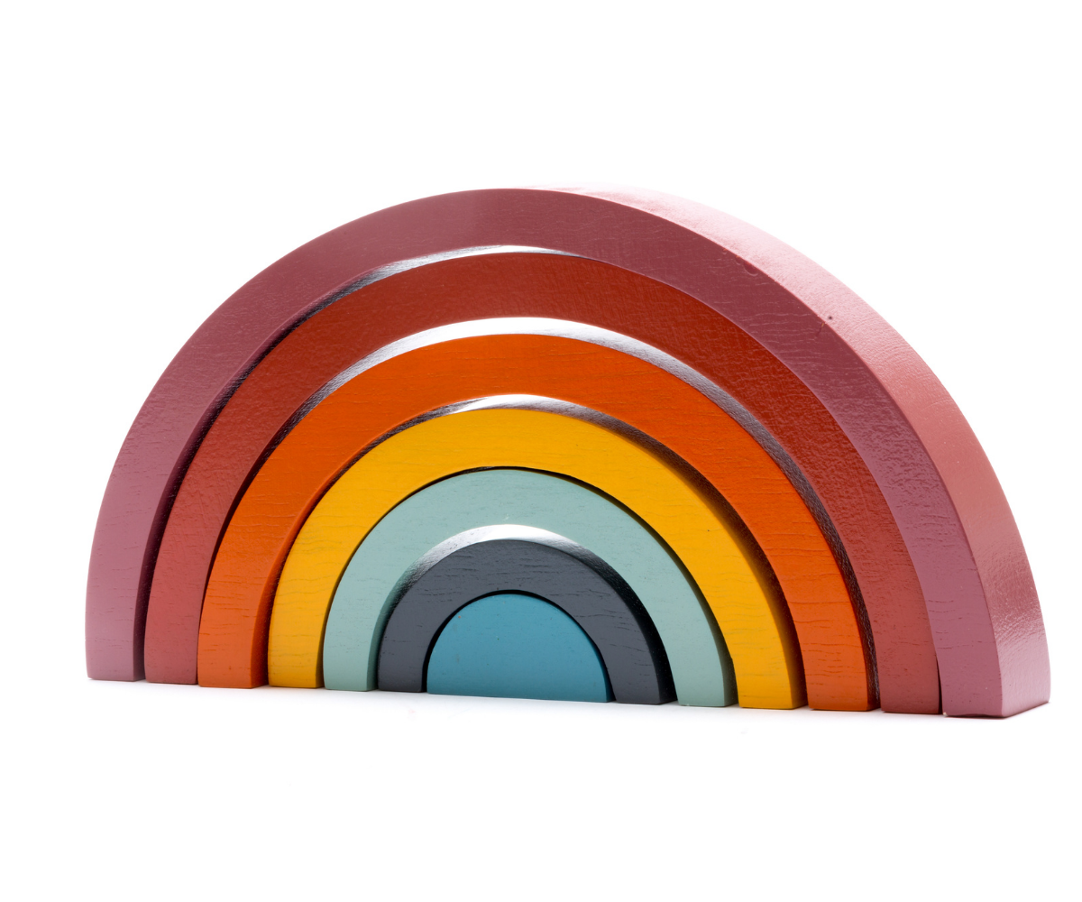 Wooden Rainbow Toy