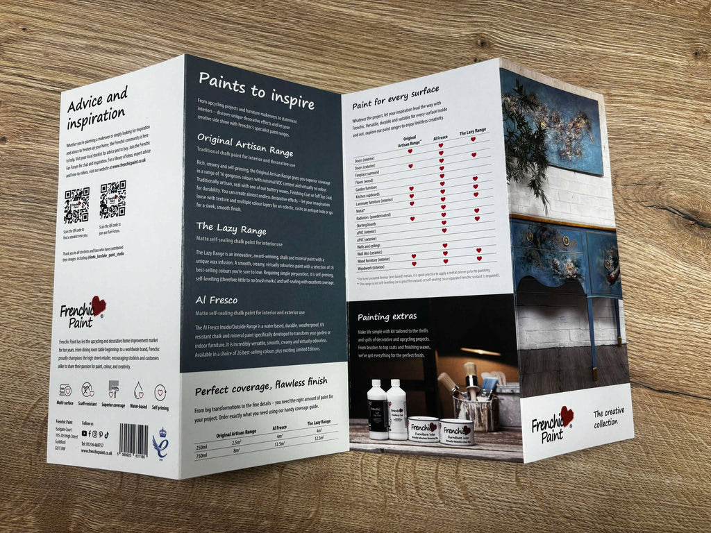 Frenchic Colour Chart - The Creative Collection