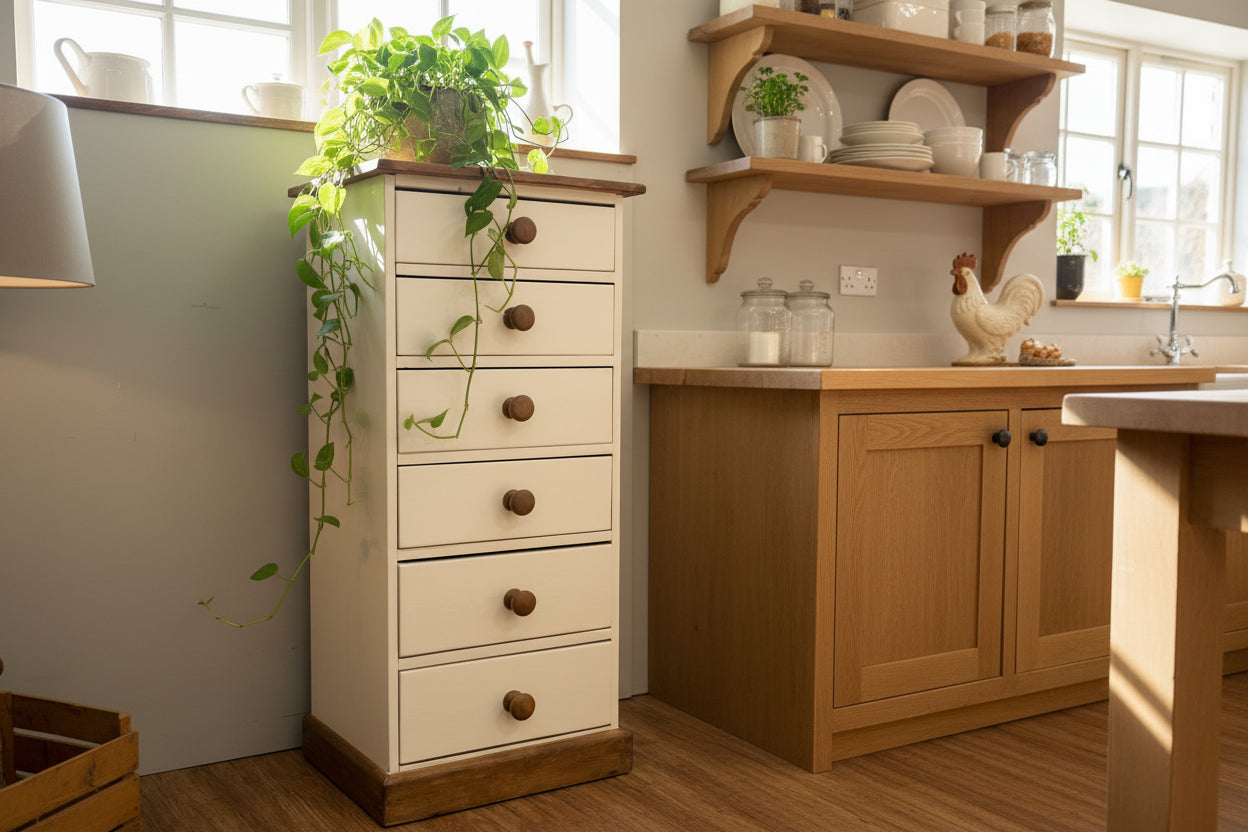 Rustic Pine Tall Boy