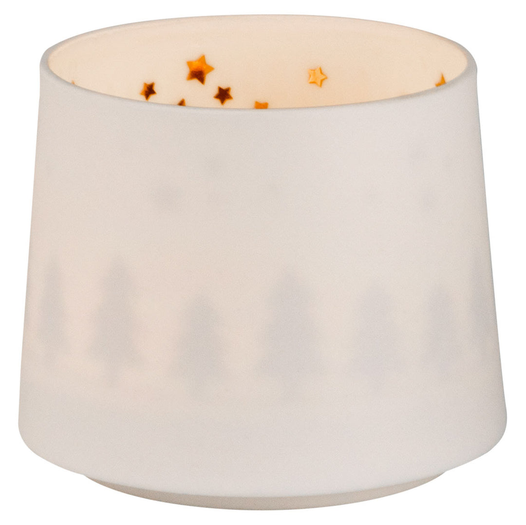 Shadow Tea Light Holder - Fir Forest