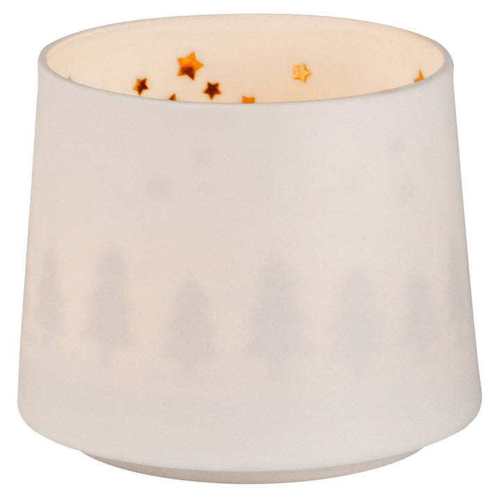 Shadow Tea Light Holder - Fir Forest