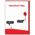 Thirty Quid Balloons - Funny Valentines Card