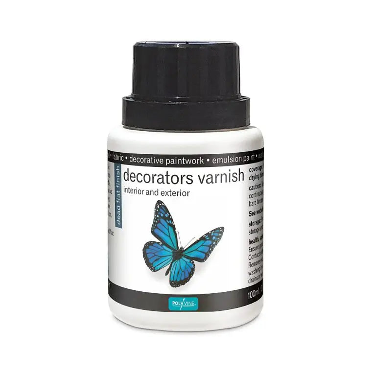 100ml Decorators Varnish - Dead Flat