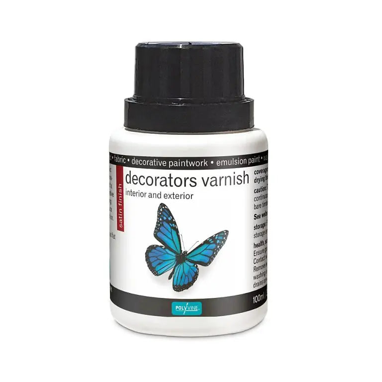 100ml Decorators Varnish - Satin