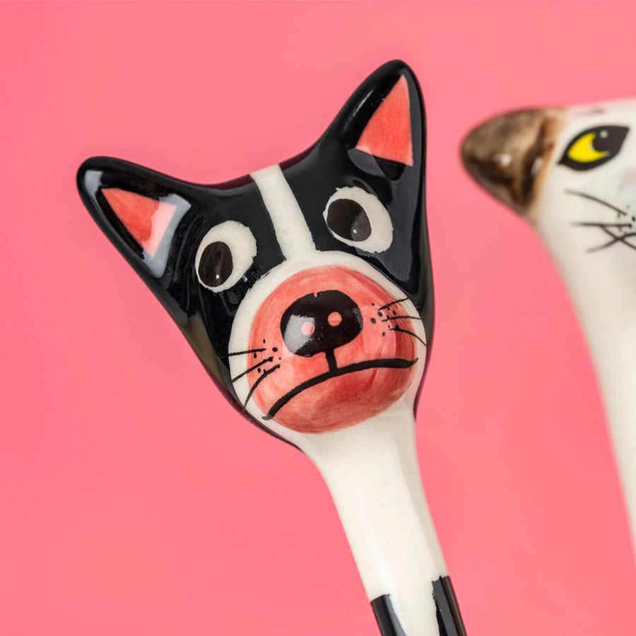 Ceramic Dog Spoons