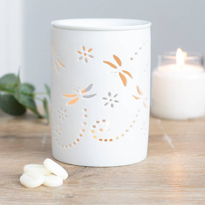 Cut Out Dragonfly Wax Melter/Oil Burner