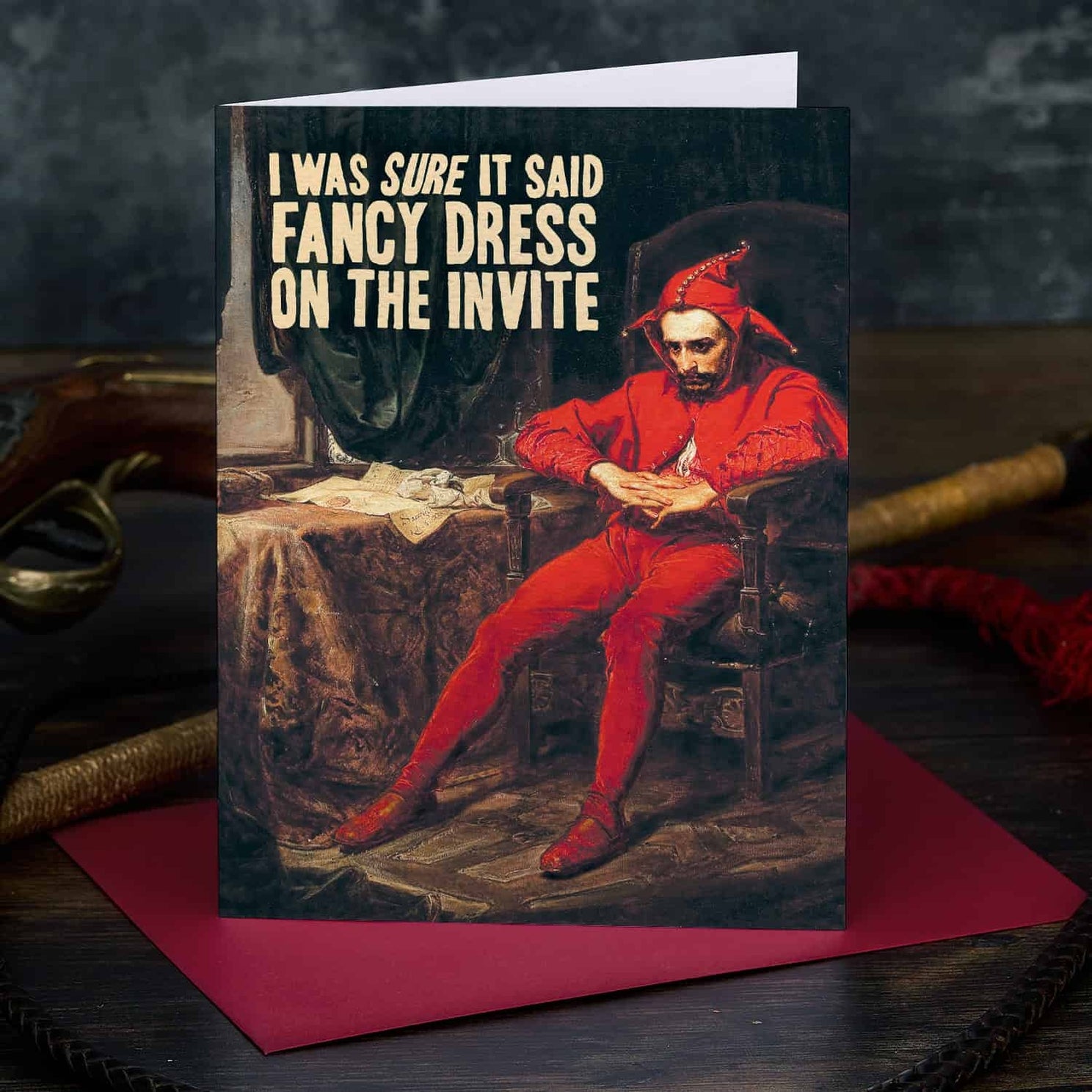 Fancy Dress Greetings Card