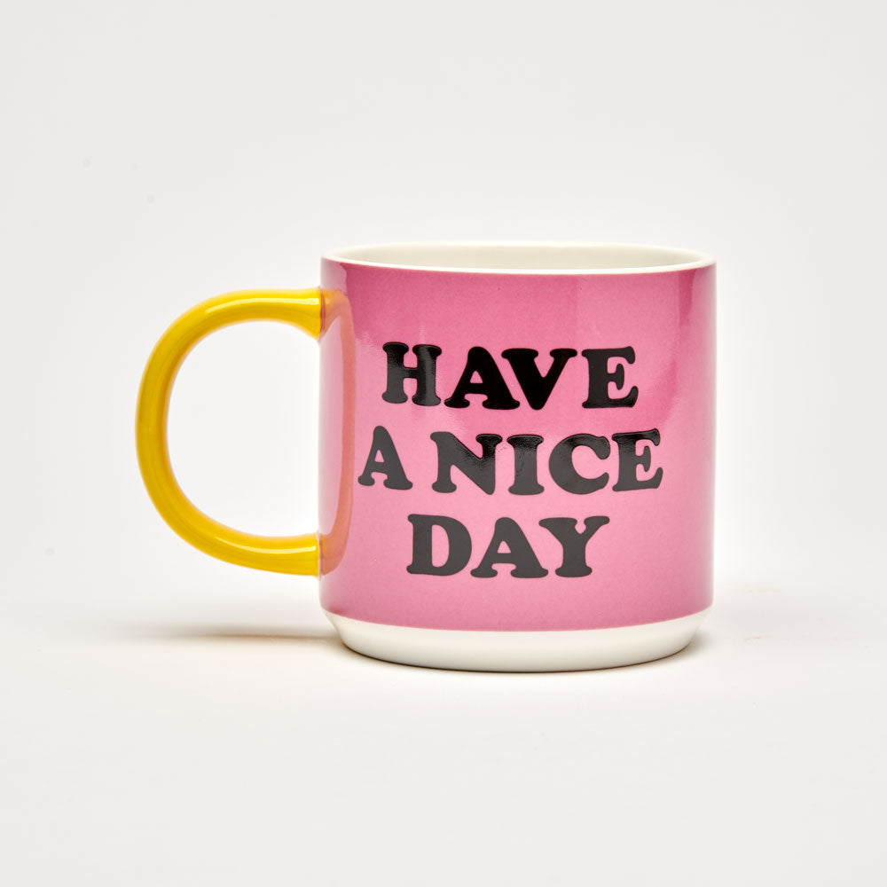 'Have A Nice Day' Snoopy Mug