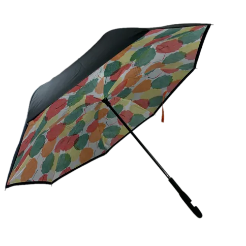 Inside Out Umbrella - Leaves Stick