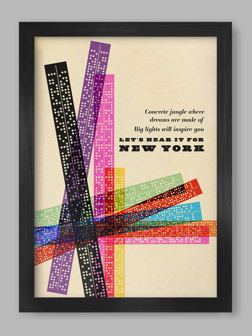 Empire State of Mind - Music Poster Print