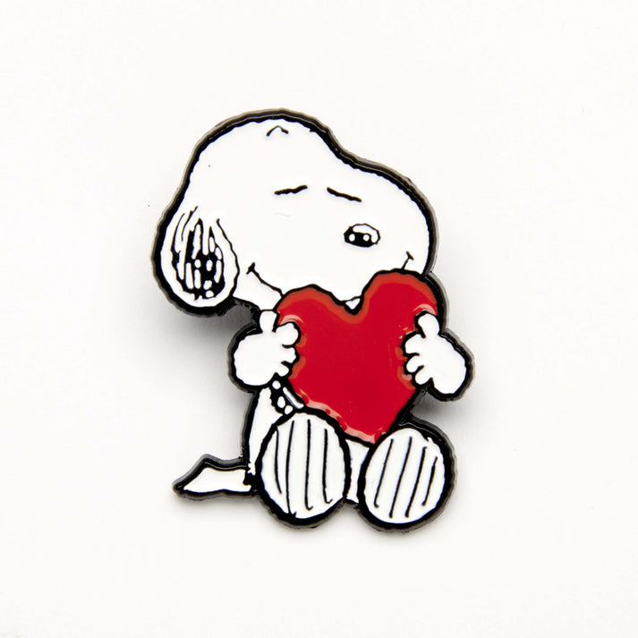 Heart - Peanuts Snoopy Give Hugs Enamel Pin Badge