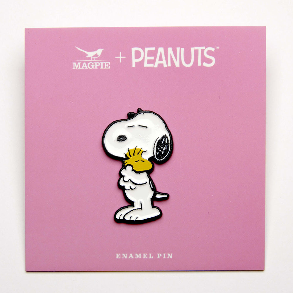 Hugs - Peanut Give Hugs Enamel Pin Badge