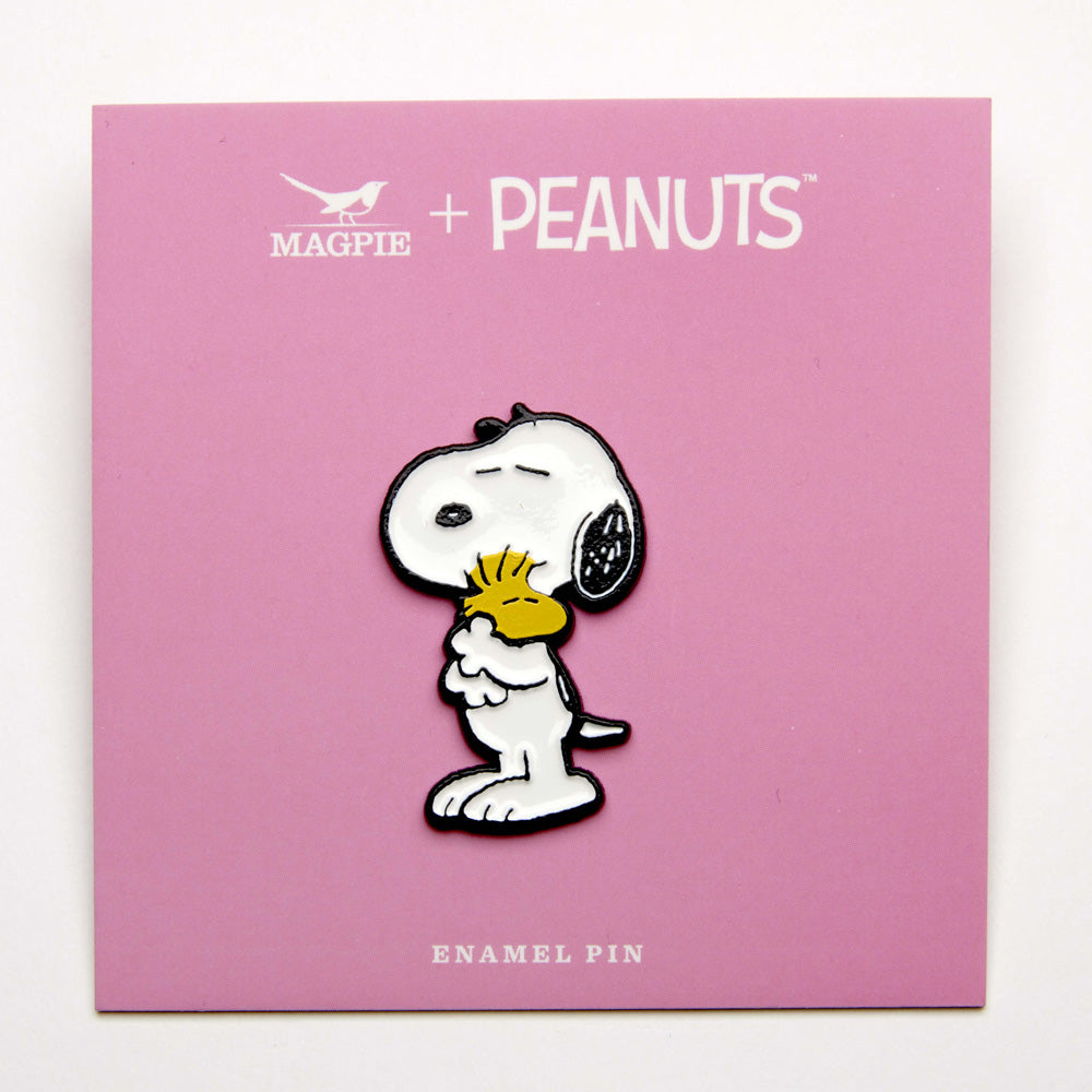 Give Hugs - Snoopy Enamel Pin Badge