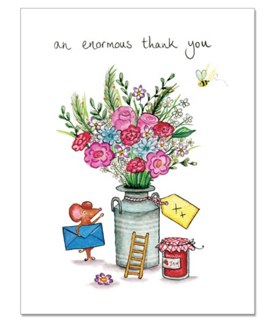 An Enormous Thank You Greeting Card