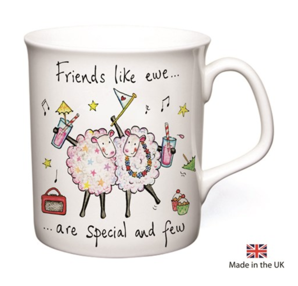 Friends Like Ewe China Mug