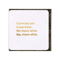 Commas Are Important - Funny Greetings Card