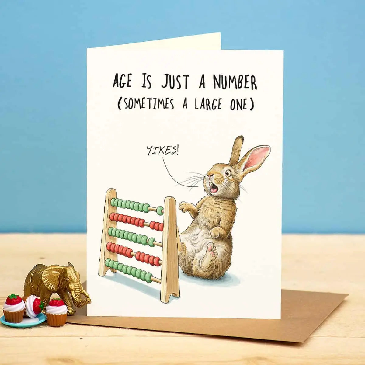 Just a Number Birthday Card