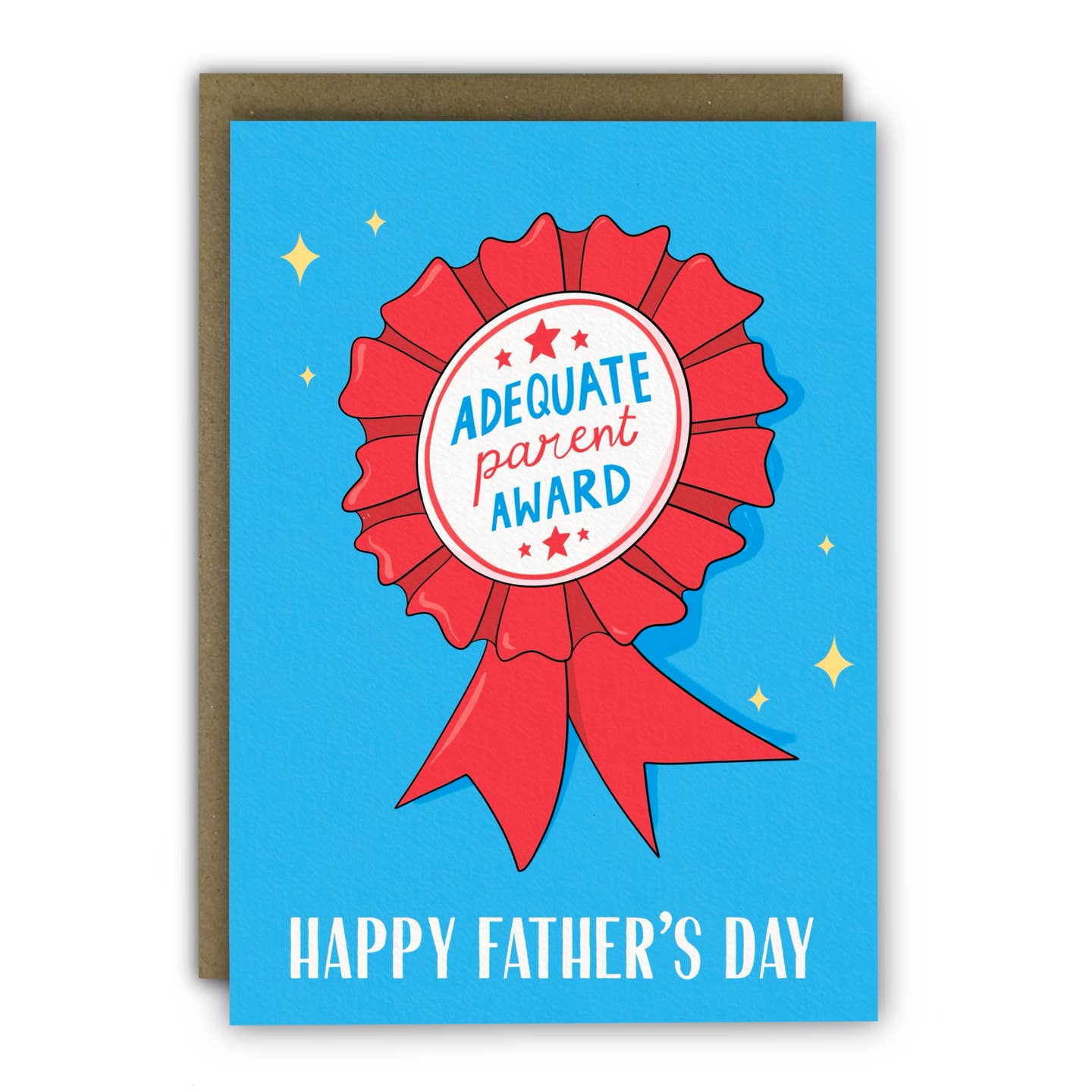 Adequate Parent Award Father's Day Card