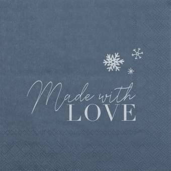 Paper Napkin - Made with Love