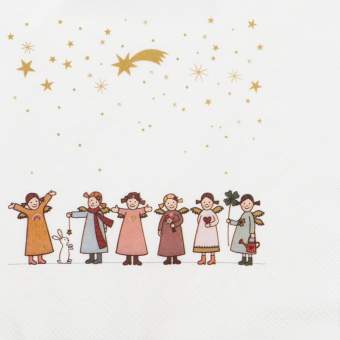 Paper Napkin - Heavenly Sisters