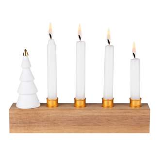 Advent Candle Display- Firs