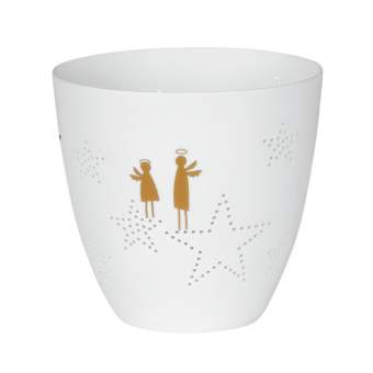 Poetry Light Tealight Holder -Angel Star