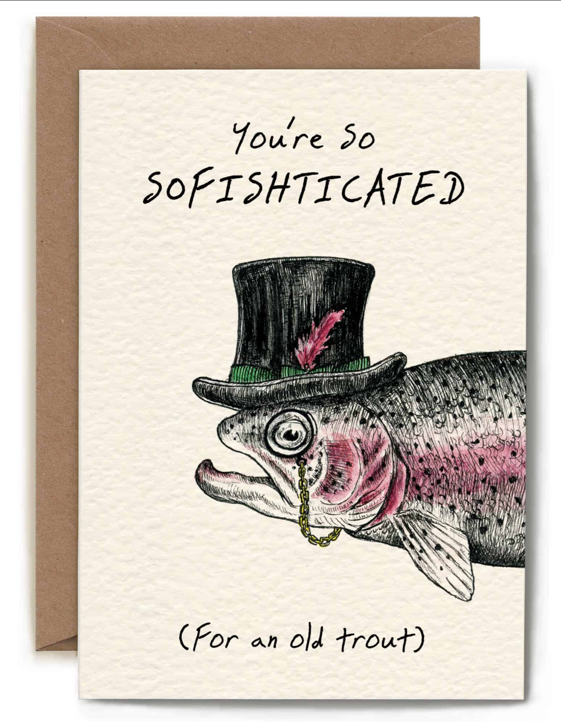 Sofishshticated Birthday Card