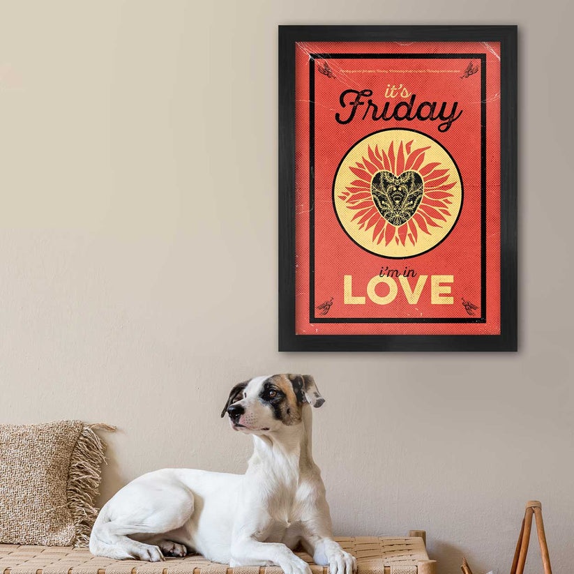 Friday I'm in Love - Music Poster Print