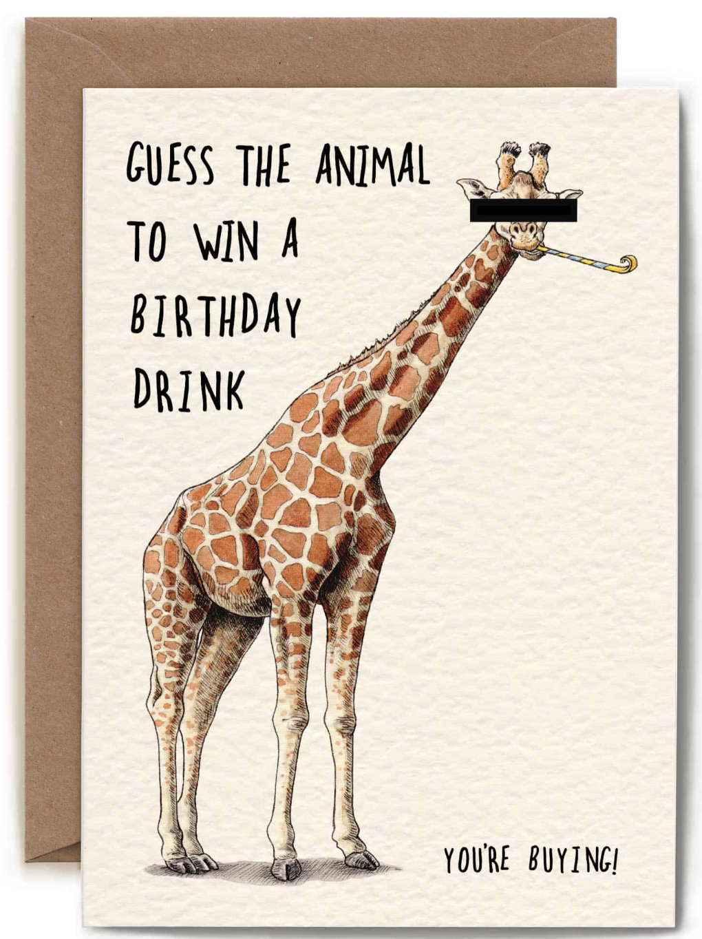 Guess The Animal Birthday Card