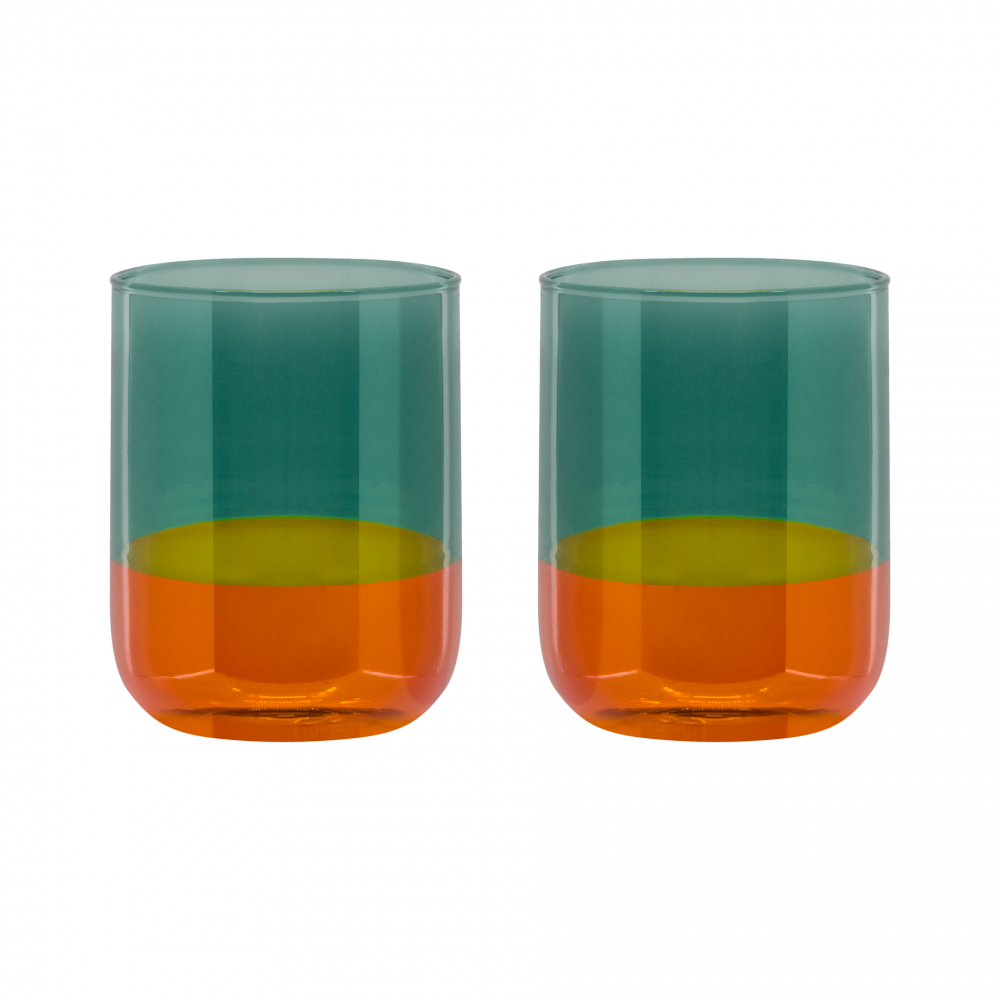 Set of Two Drinking Glasses