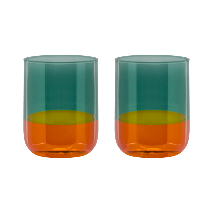 Set of Two Drinking Glasses