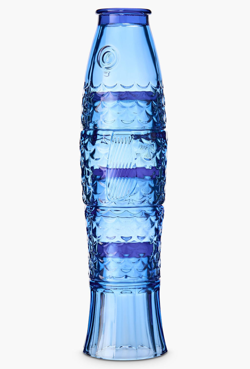 Fish Stacking Glasses – Blue (Set of 4)