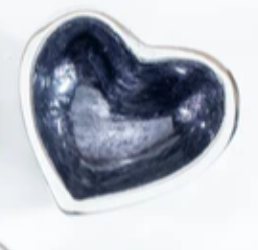 Mini Glitter Heart Dish