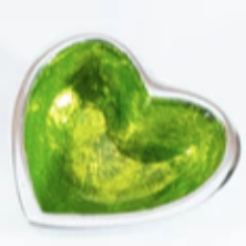 Mini Glitter Heart Dish